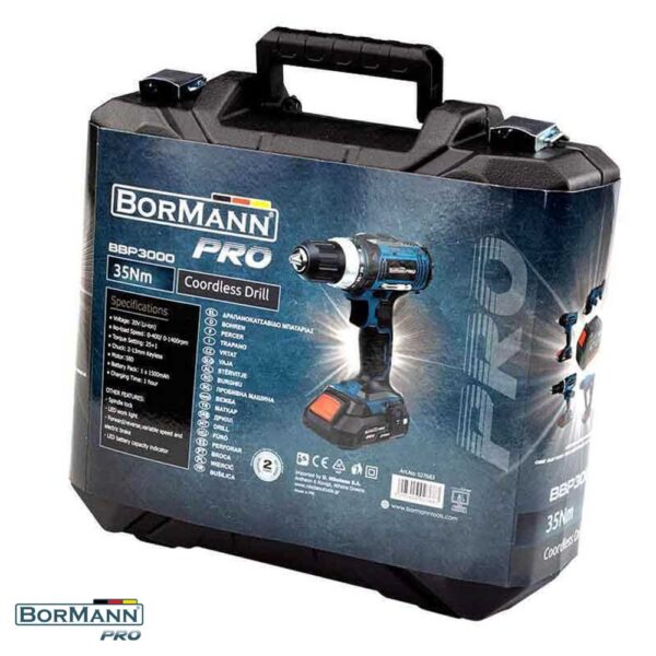 Bormann PRO BP3000 Батериска дупчалка