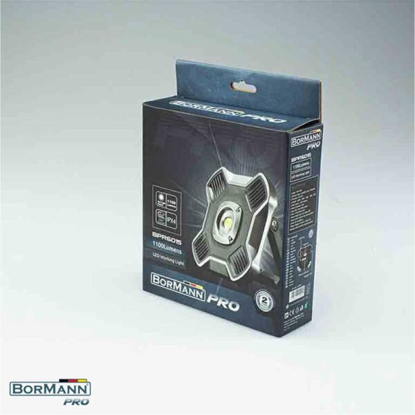 Bormann PRO BPR6015 10 W 1100 lm LED Батериска Светилка + Power Bank