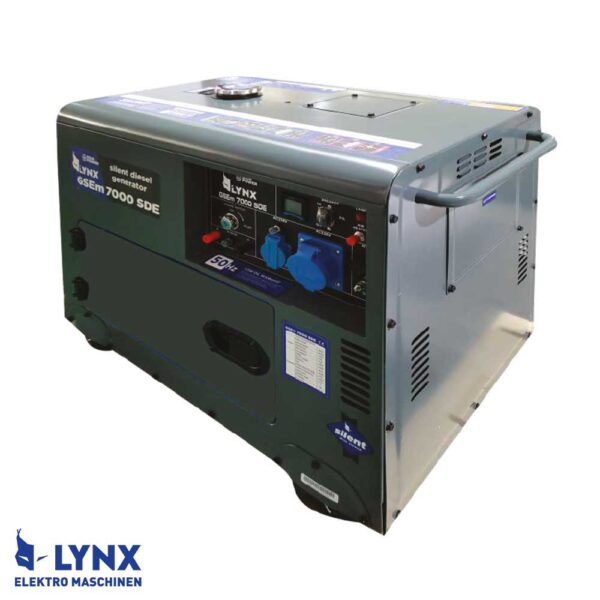 LYNX Elektro Maschinen GSEm 7000 SDE el.start Diesel Агрегат - Генератор