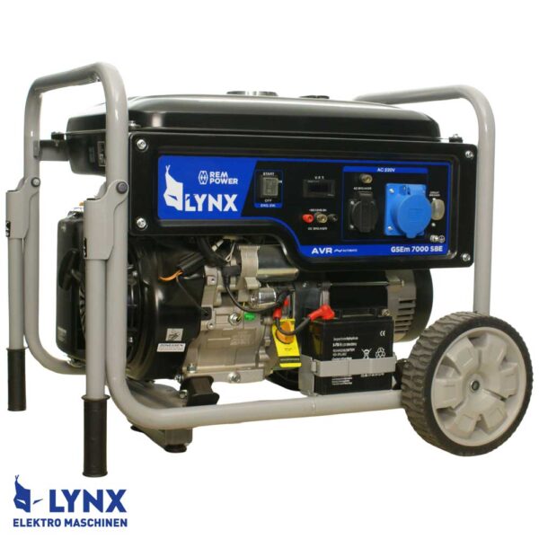 Lynx-Elektro-Maschinen-GSEM-7000-SBE,-el.start-2 LYNX Elektro Maschinen GSEm 7000 SBE el.start Агрегат - Генератор