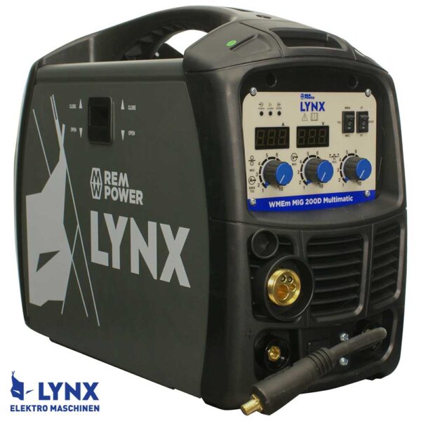 LYNX Elektro Maschinen WMEm MIG 200D Inverter Апарат за MIG/TIG/MMA заварување
