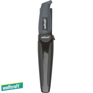 Wolfcraft Нож со назабено сечило 95mm во футрола