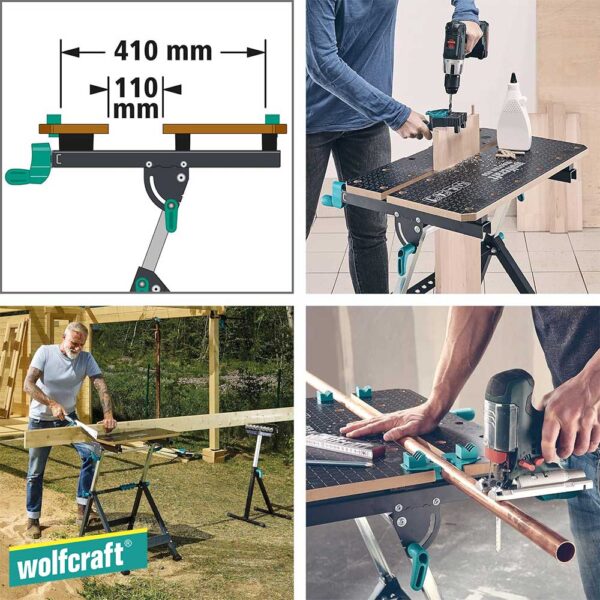 Wolfcraft MASTER 650 ERGO работна маса