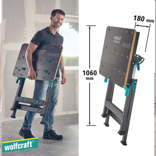 Wolfcraft MASTER 650 ERGO работна маса