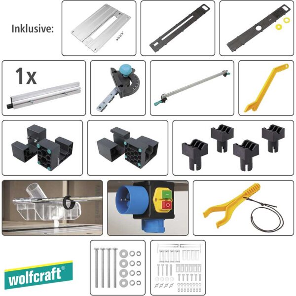 Wolfcraft MASTER cut 2600 мултифункционална работна маса