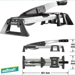 Wolfcraft VLC 800 Секач за ламинат и винил