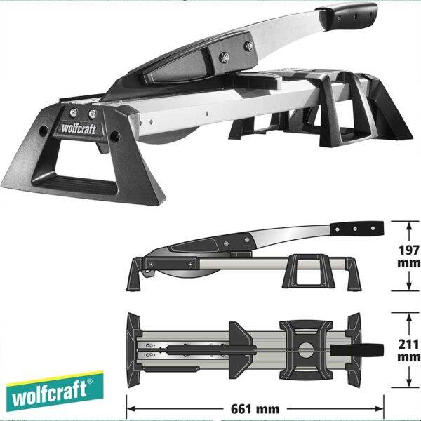 Wolfcraft VLC 800 Секач за ламинат и винил