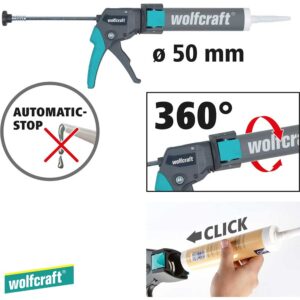 Wolfcraft MG 310 COMPACT Пиштол за силикон