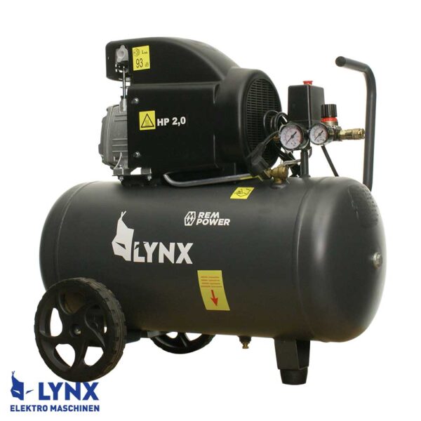 LYNX ELEKTRO MASCHINEN E 243/8/50 230V Клипен компресор 50 l