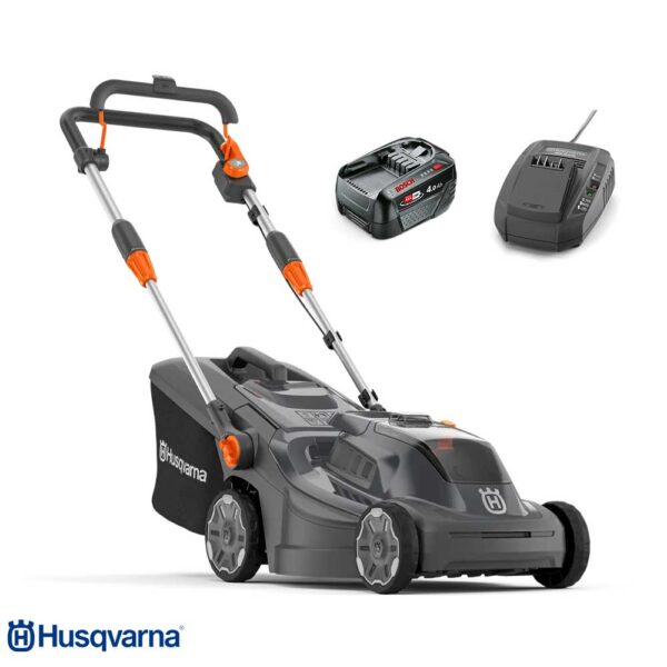 Husqvarna-LC34-P4A-bateriska-kosilka-set-1 HUSQVARNA Aspire™ LC34-P4A Батериска косилка (Сет)