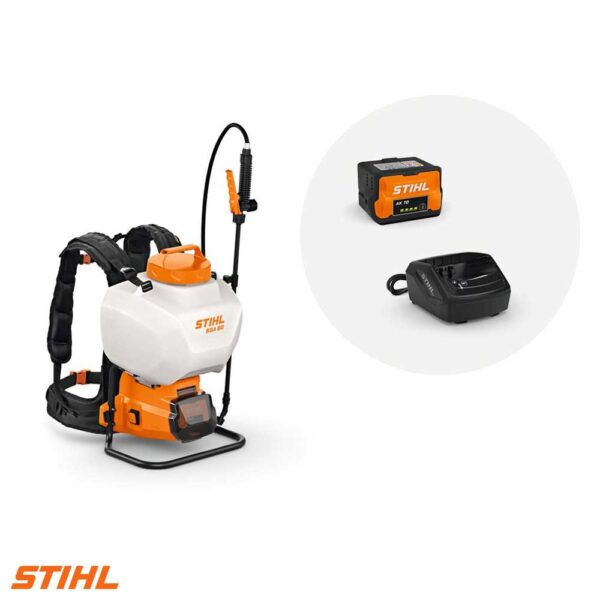 STIHL SGA 60 Set Батериска грбна прскалка 15 l – AK System