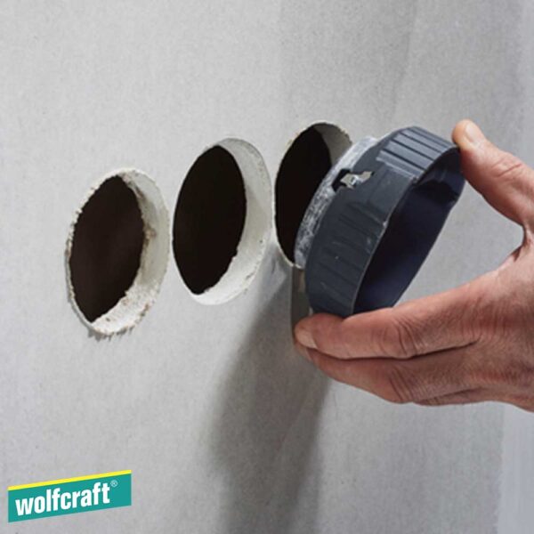 Wolfcraft Отстранувач на рабови за гипс картон Ø 68 mm