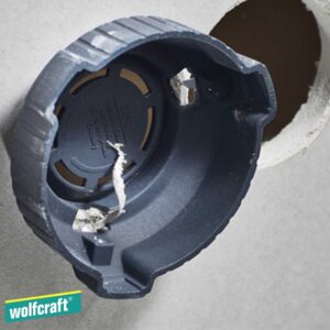 Wolfcraft Отстранувач на рабови за гипс картон Ø 68 mm