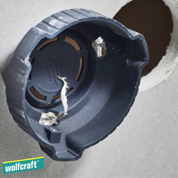 Wolfcraft Отстранувач на рабови за гипс картон Ø 68 mm