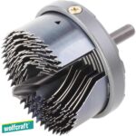 Wolfcraft Круна за дрво и гипс-картон 7 делна Ø 25-62 mm
