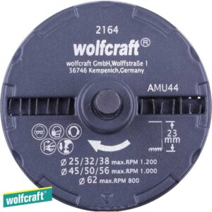 Wolfcraft Круна за дрво и гипс-картон 7 делна Ø 25-62 mm