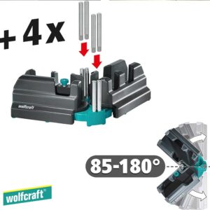 Wolfcraft Шаблон за сечење под агол 85 - 180° - 100 mm