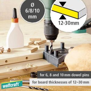 Wolfcraft Комплетен сет за типлување