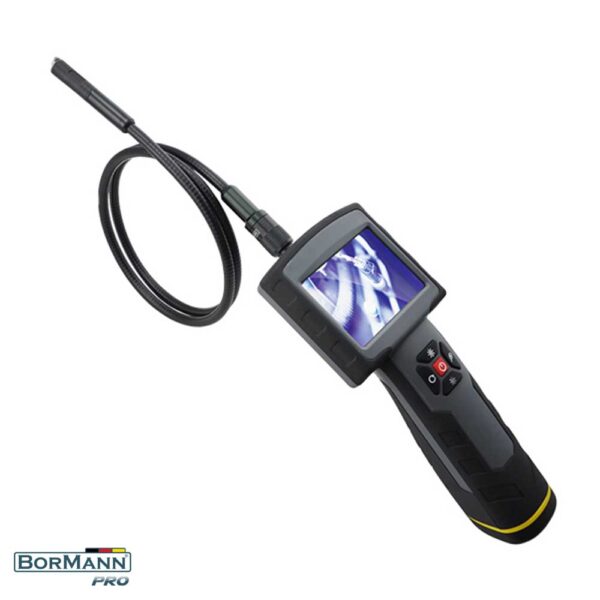 BORMANN PRO BEC1100 инспекциска камера со 2 m флексибилна сонда и LCD 3,5"