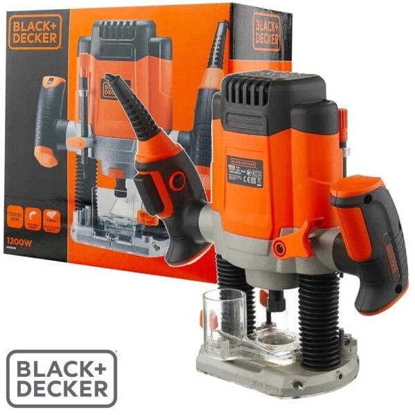 BLACK+DECKER KW1200E Рачна фреза – глодалка 1200W