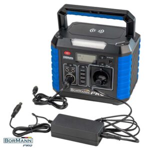 BORMANN PRO BBC5010 Напонска станица + BBC5011 Соларен панел 60 W