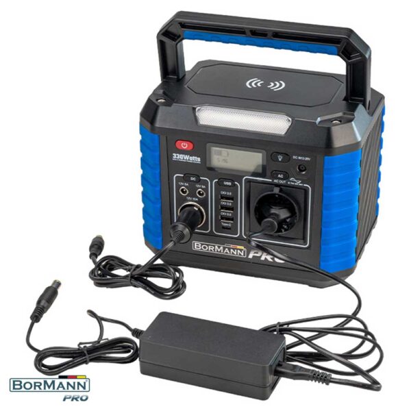 BORMANN PRO BBC5010 Напонска станица + BBC5011 Соларен панел 60 W