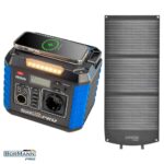 BORMANN PRO BBC5010 Напонска станица + BBC5011 Соларен панел 60 W