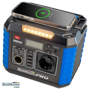 BORMANN PRO BBC5010 Напонска станица + BBC5011 Соларен панел 60 W