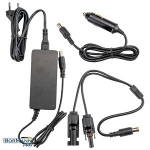 BORMANN PRO BBC5010 Напонска станица + BBC5011 Соларен панел 60 W