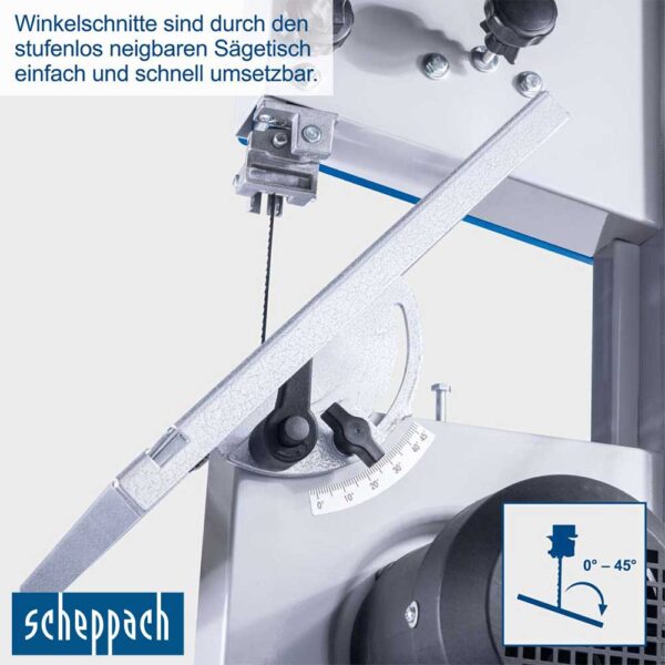 Scheppach HBS25 Вертикална Пила Бансек