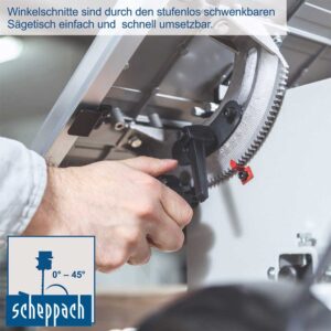 Scheppach HBS261 вертикална лентеста пила – бансек