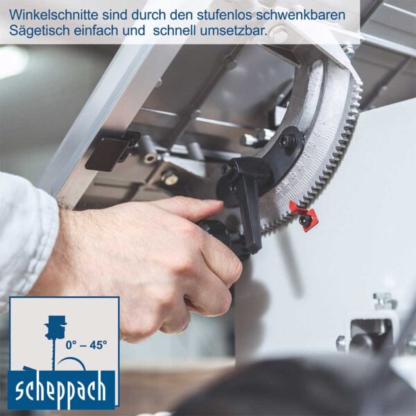 Scheppach HBS261 вертикална лентеста пила – бансек