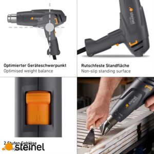 STEINEL HM 1620 S фен за топол воздух 1600 W