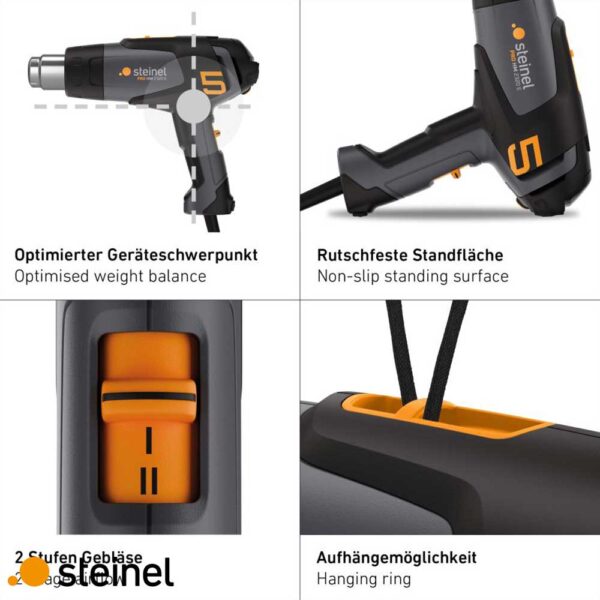 STEINEL PRO HM 2320 E Eco фен за топол воздух 2300 W