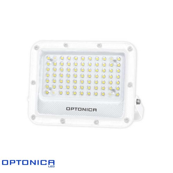 Optonica LED SMD рефлектор 50W 6000K IP65 со бело тело и LUMILEDS CHIP