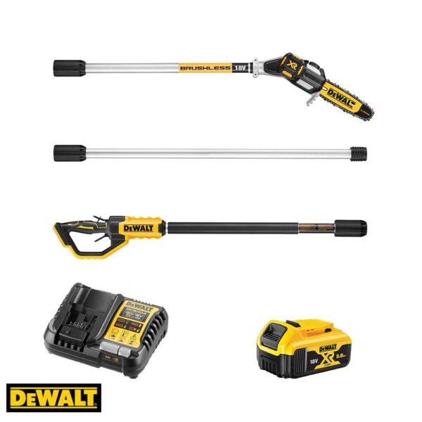 DEWALT DCMPS567 18V XR Brushless телескопска верижна пила 20 cm