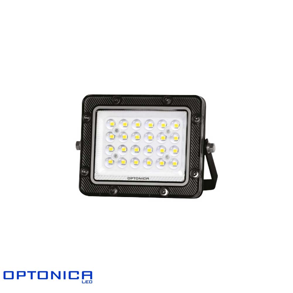 OPTONICA LED SMD рефлектор 20W 2000 lm 6000K – црно тело IP65