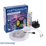 OPTONICA LED RGB лента сет 5 m со адаптер, IR контролер и далечинско