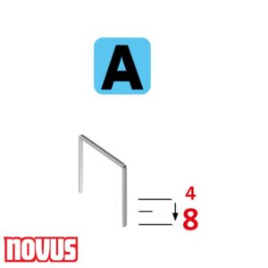 NOVUS J-11 лесна рачна хефталка за домашна употреба