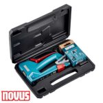 NOVUS J-50 Професионална рачна хефталка сет во куфер