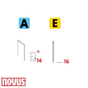 NOVUS J-120 Компактна електрична хефталка