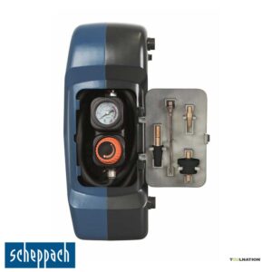 Scheppach Air Case пренослив компресор 8 bar со 2 L резервоар