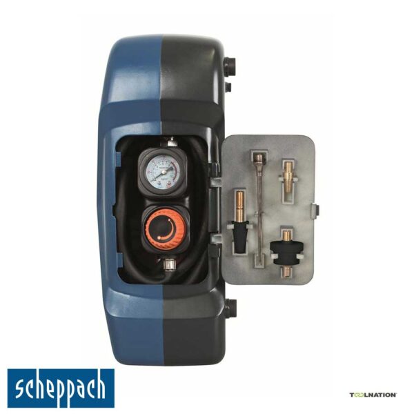 Scheppach Air Case пренослив компресор 8 bar со 2 L резервоар