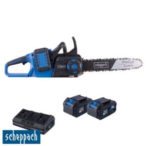Scheppach BC-CS355Duo-X батериска моторна пила SET