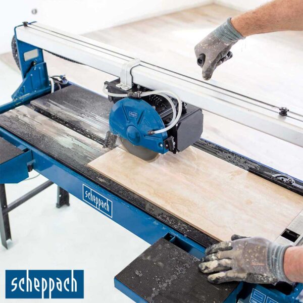 Scheppach FS4700 1200W машина за сечење плочки и камен на постоље