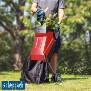 Scheppach GS55 електрична дробилка за гранки 2400W