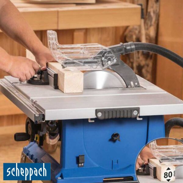 Scheppach HS105 стабилна циркуларна пила со маса Ø255 mm