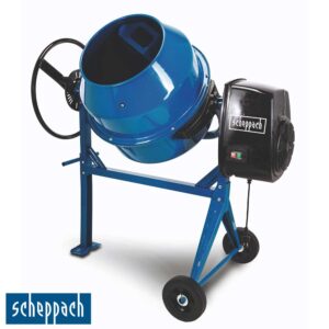 Scheppach MIX125 125 L мешалка за бетон 550W