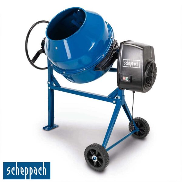 Scheppach MIX180 180 L мешалка за бетон 800W