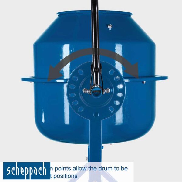 Scheppach MIX65 63 L мешалка за бетон 220W